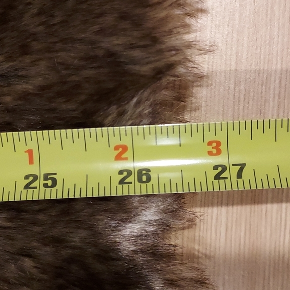 NWOT Women's 89th &Madison Faux Fur Sweater Vest W/Belt  Size M - Picture 8 of 10